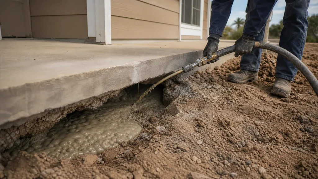 Void Filling Beneath Concrete Slabs in Corpus Christi — local foundation service assessment in Corpus Christi, Texas